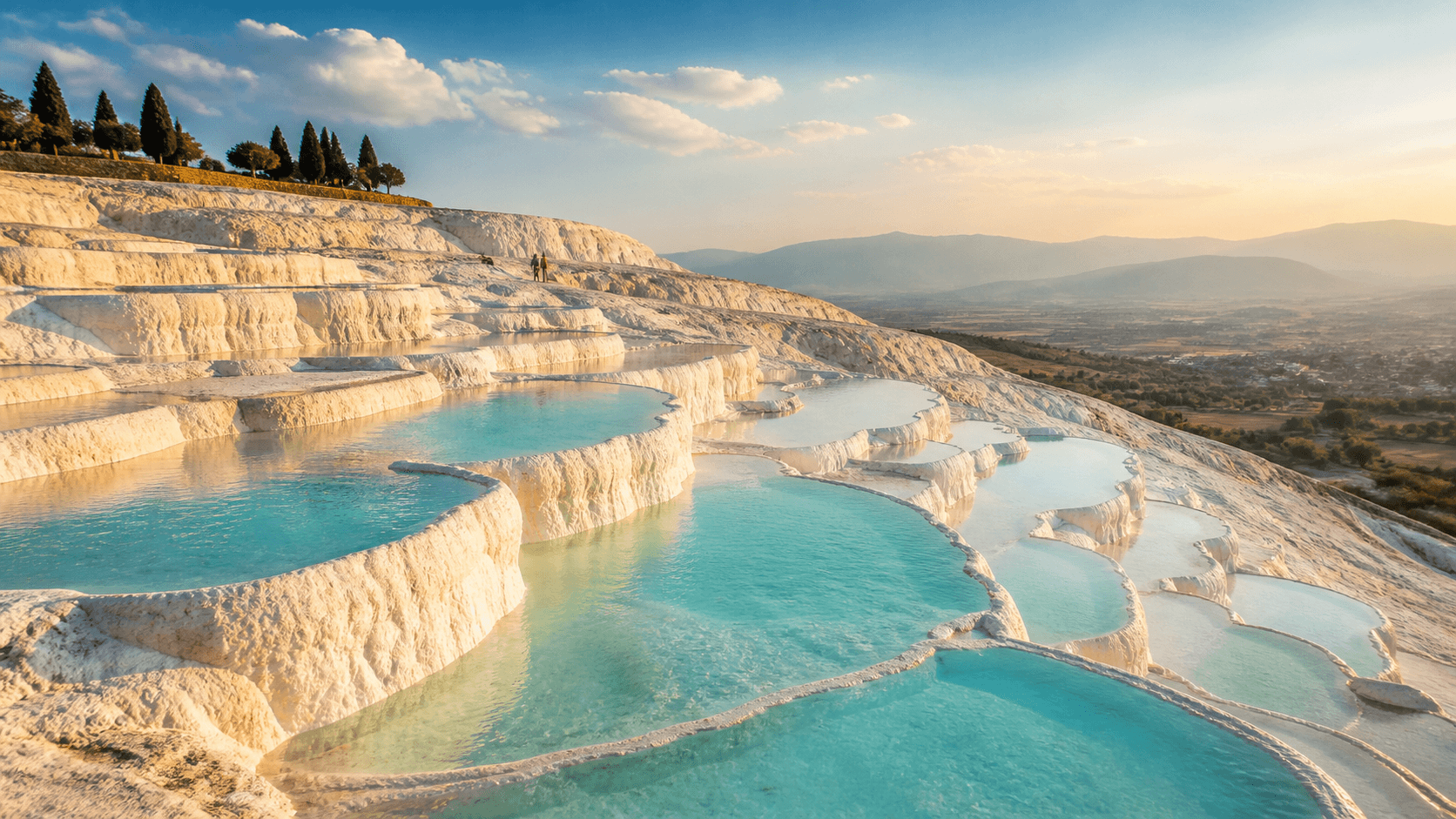 Pamukkale in Turkey