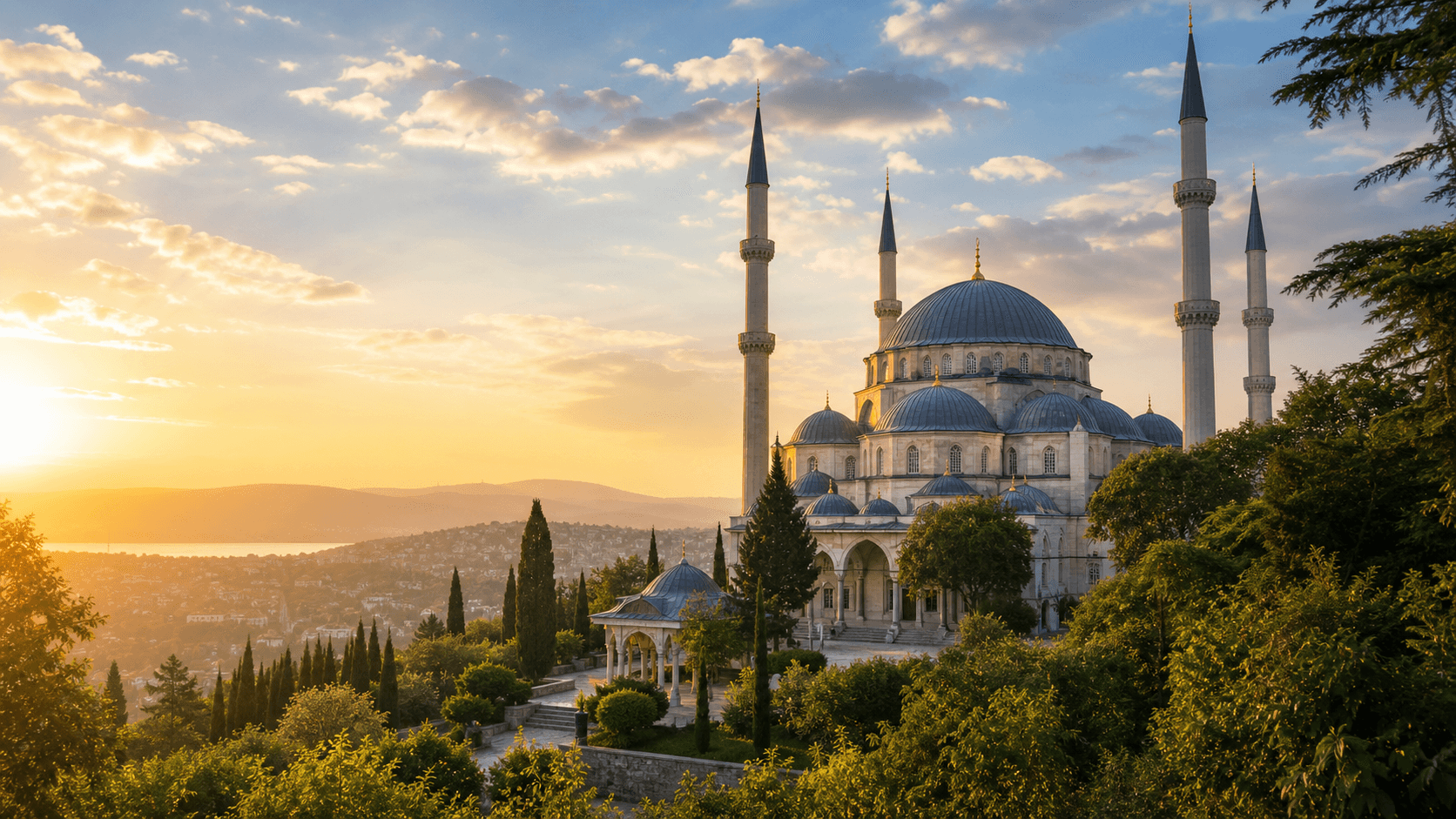 Green Valley Mosque in Istanbul