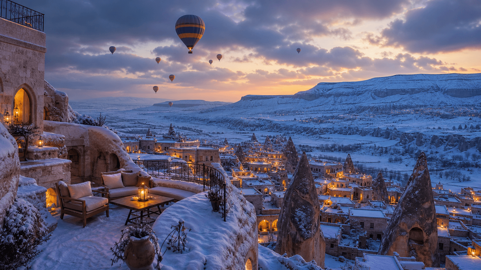 Tourism in Turkey in the winter